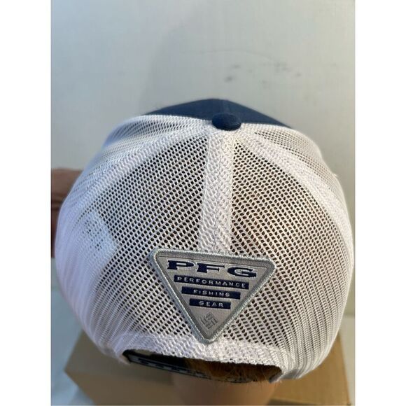 PFG Fishing Columbia hat snap back cap red white blue - Picture 4 of 6
